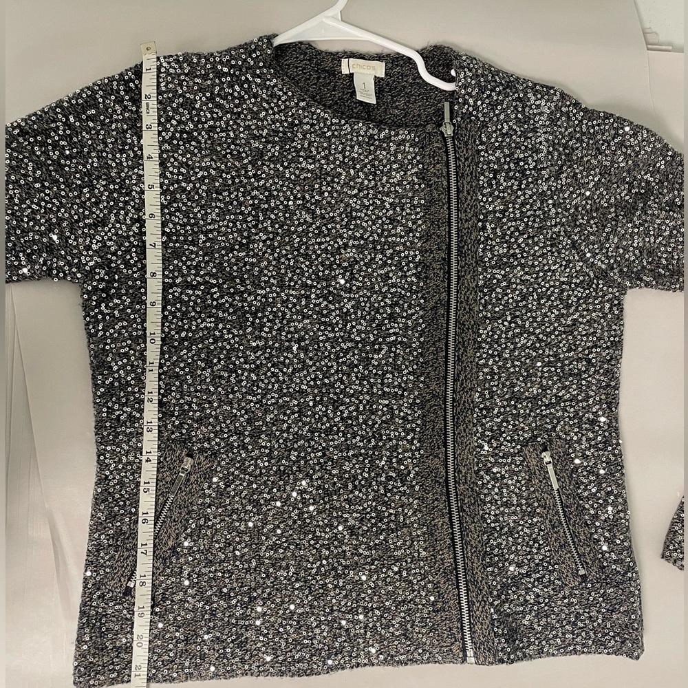 Chico’s Sequin Jacket - image 6
